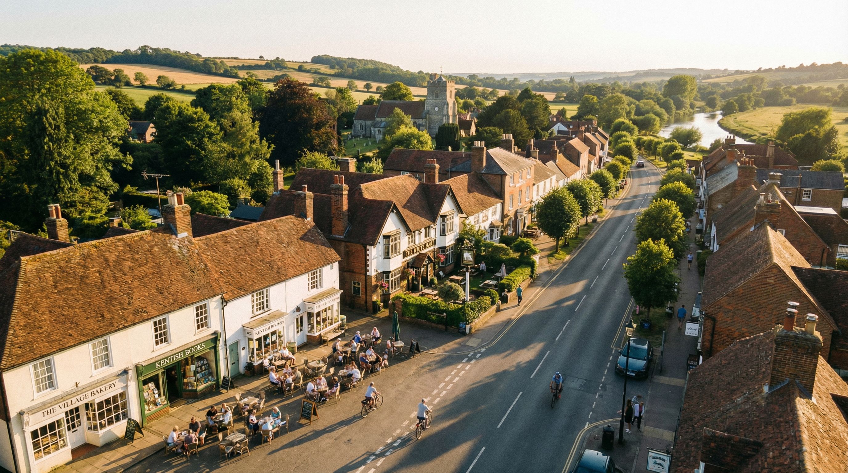 Greenhithe village high street